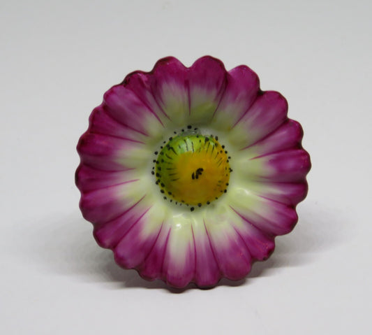 LIMOGES FRANCE BOX - CHAMART - SPRING FLOWER - PINK & WHITE DAISY - BEE