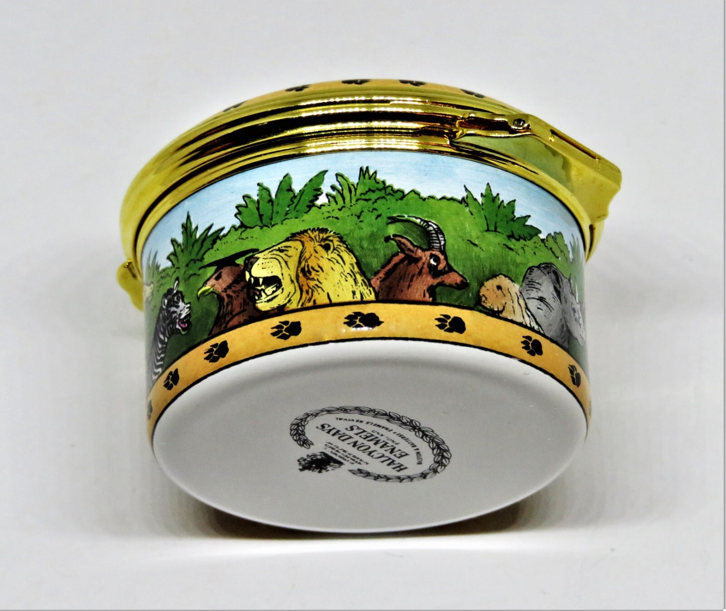 HALCYON DAYS ENAMEL BOX - DR. DOOLITTLE - "TALK TO THE ANIMALS" - MOVIES - SONG