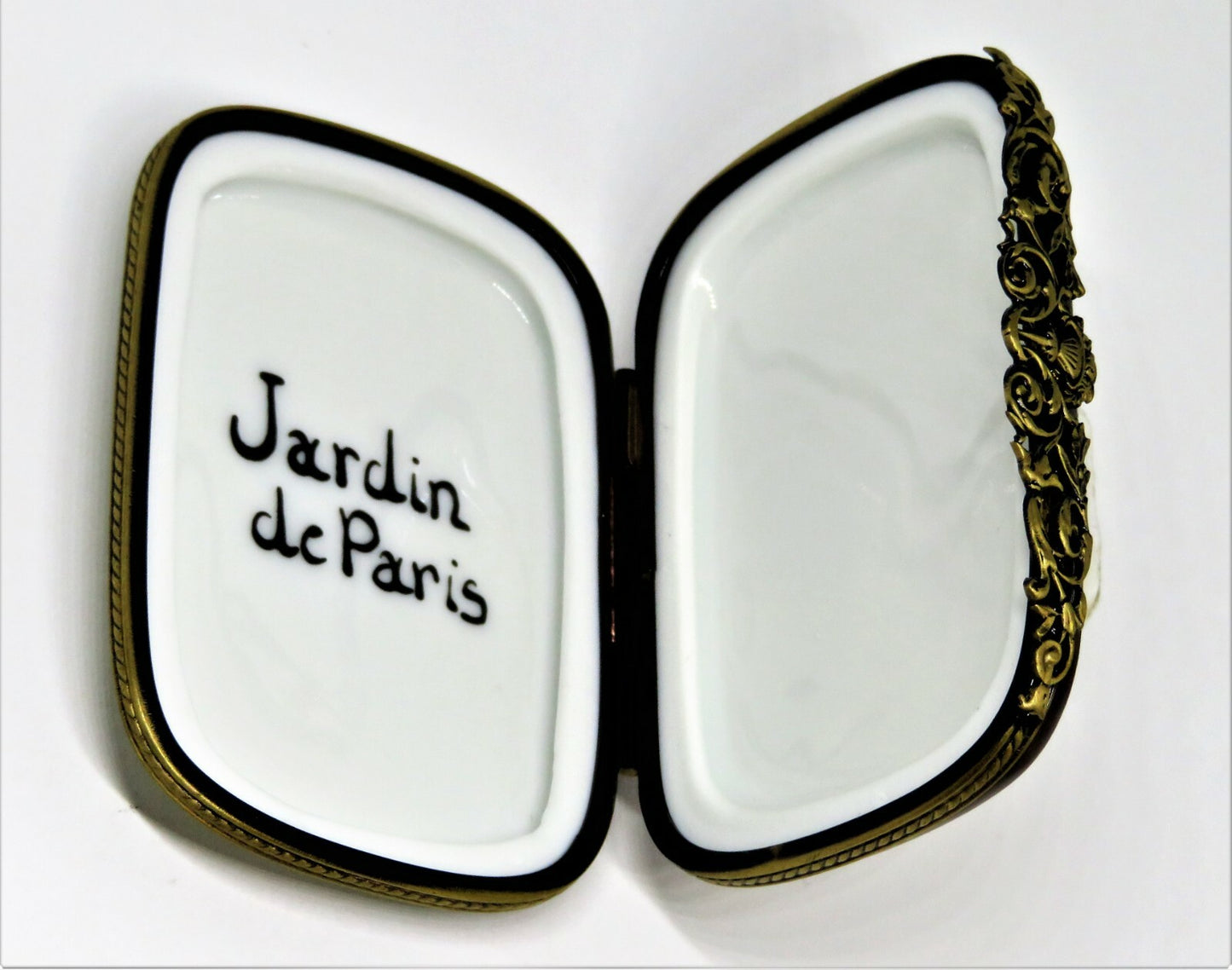 LIMOGES FRANCE BOX - TOULOUSE-LAUTREC - MOULIN ROUGE - JANE AVRIL POSTER - LE