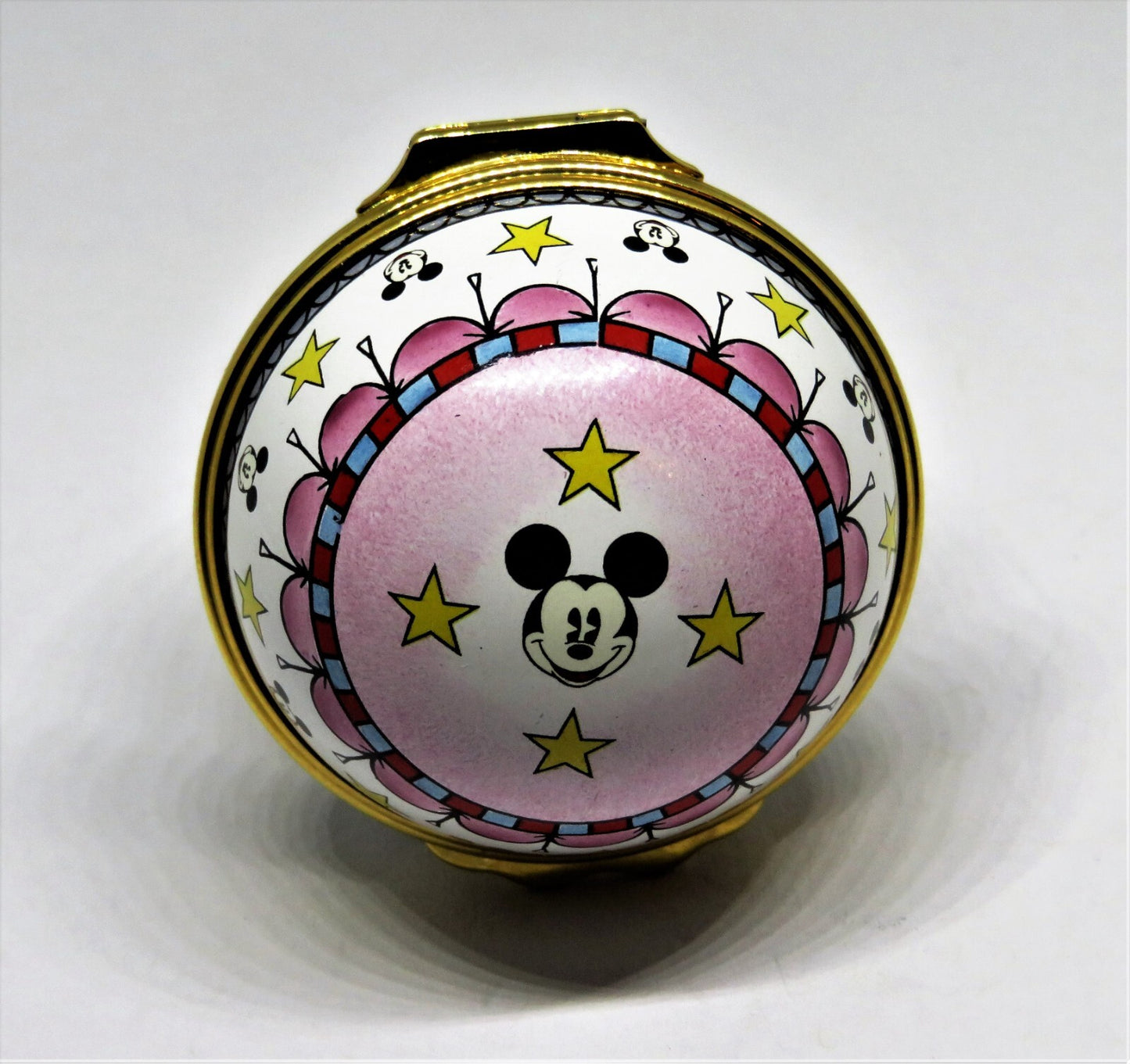 HALCYON DAYS BOX - MICKEY MOUSE & FRIENDS HOT AIR BALLOON - EGG - DISNEY