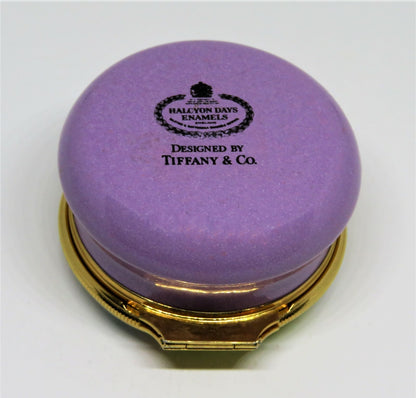 HALCYON DAYS ENAMEL BOX -TIFFANY & CO.- ZODIAC SIGNS -CANCER THE CRAB- ASTROLOGY